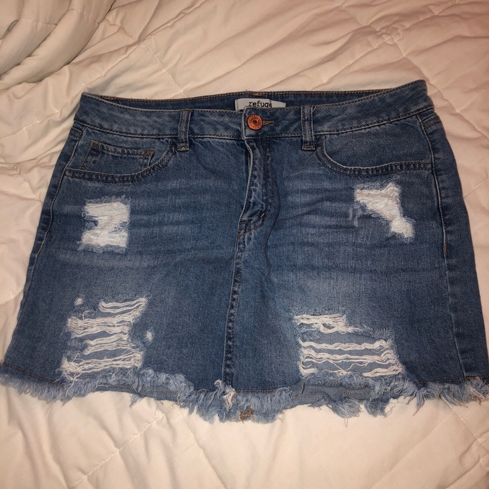 Jean Mini Skirt